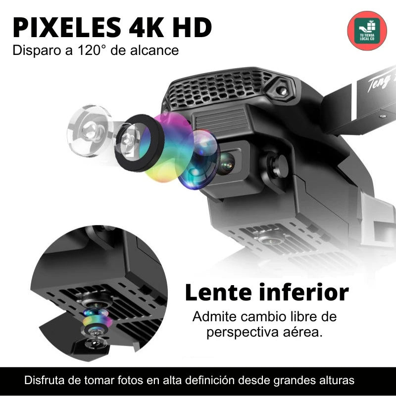 NUEVO DRONE W8 PRO MAX 2025 CON INTELIGENCIA ARTIFICIAL