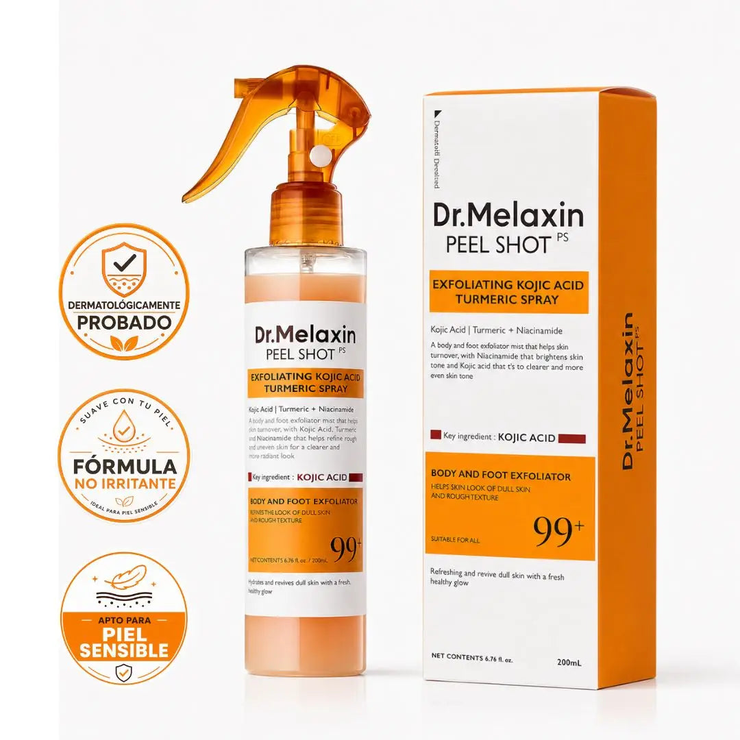 Dr. Melaxin Peel Shot™ - Exfoliante Aclarante efectivo en segundos - Para una Piel Lisa y sin Manchas