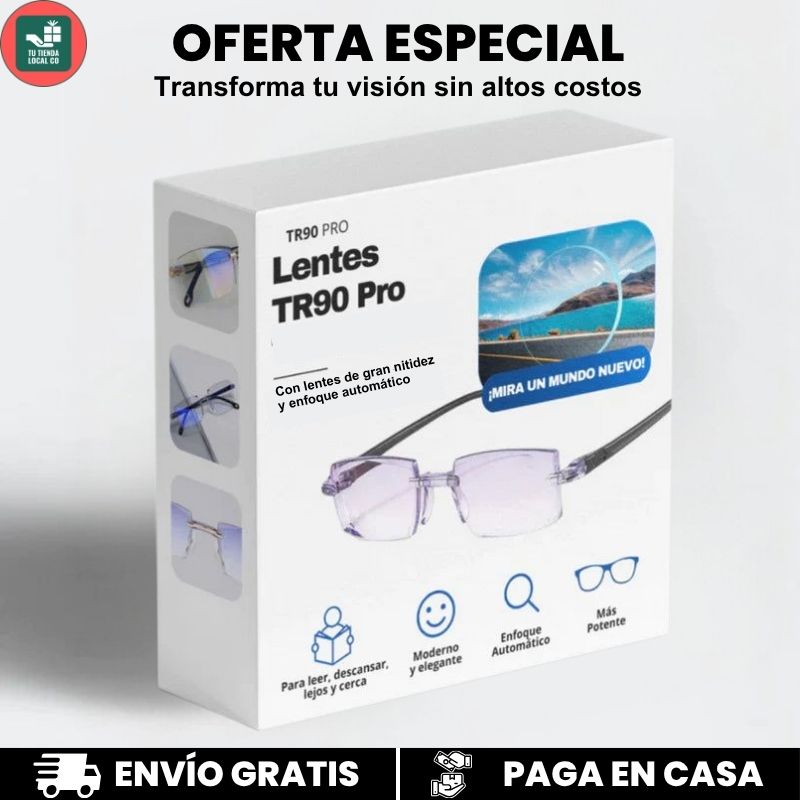 GAFAS MULTIFOCALES INTELIGENTES TR90 CON ZOOM AUTOMÁTICO, PROTECIÓN DE LUZ AZUL Y EFECTO FOTOCROMÁTICO +3.0+ 2.5 +2.0 +1.5