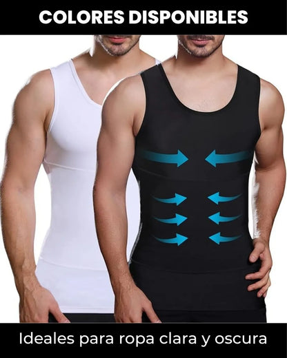 MAXFIT®  COMPRESSION | la camisilla de compresión inteligente, alinea tu postura, define tu pecho y abdomen desde el primer uso