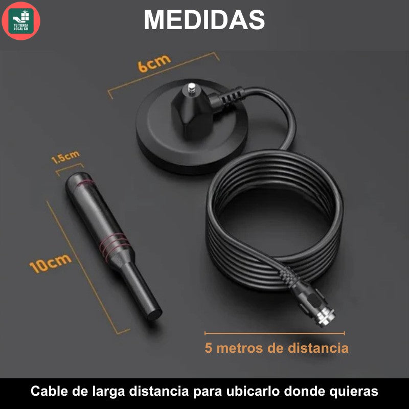 ANTENA PORTATIL TDT 4K UHD 2025 MÁXIMA SEÑAL Y NITIDEZ PARA CANALES GRATIS