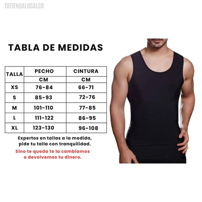 MAXFIT®  COMPRESSION | la camisilla de compresión inteligente, alinea tu postura, define tu pecho y abdomen desde el primer uso