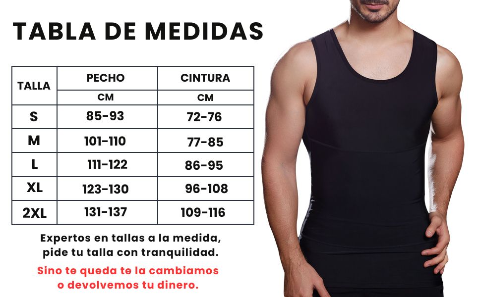MAXFIT®  COMPRESSION el chaleco camisilla de compresión inteligente que define tu cuerpo y alinea tu postura